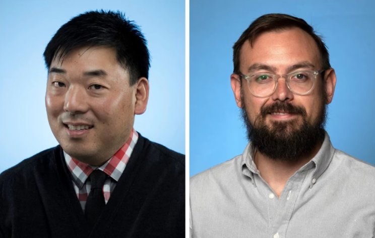Craig Nakano, left, joins the masthead and will work alongside Matt Brennan and the rest of the Entertainment and Arts leadership team to further evolve cultural coverage at The Times. (Los Angeles Times)